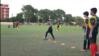 Professional Passing Drills Soccer | Ball Control with Cones | Improve Passing & Ball Control