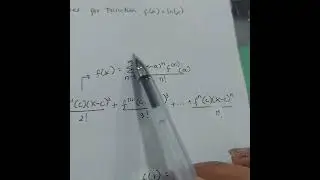 Taylor Series 2nd Example
