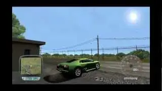 Tdu Insane Green Lambo Ride (Keyboard Gameplay)