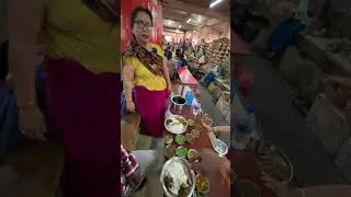 Tried the Manipuri thali at the iconic Ima Market #northeastindia #manipur #imphal #manipuri #food