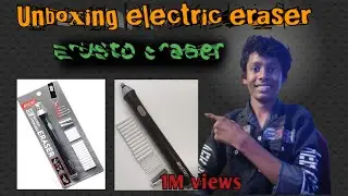 Unboxing electric eraser 🤗 //brusto eraser unboxing 😘😎🤗