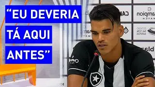 BOTAFOGO APRESENTA DANILO BARBOSA que fica EMOCIONADO