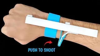 Paper Wrist Gun that Shoots | How to Make a Paper Wrist Gun 