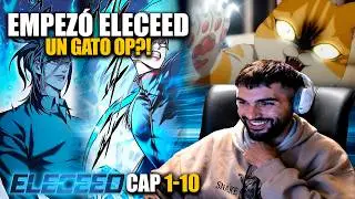 ⚡🐱¡LEO MI PRIMER MANWHA Y ESTA LLENO DE MICHIS!🐱⚡  | ELECEED 1 - 10 | Dabi1Destroy