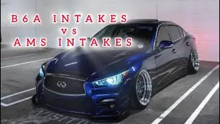 Впускные системы Boosted6auto против впускных систем AMS 2023+ Nissan Z / INFINITI Q50 3.0t VR30DDTT