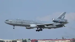 DC10 KC10 Torrej&oacute;n Air Base [HD SOUND]