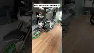 India&rsquo;s Affordable Superbike 💚 #shorts #kawasaki #z900 #shortsvideo
