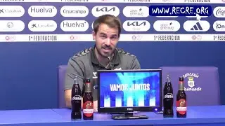 En directo: rueda de prensa de Manolo S&aacute;nchez tras el Recre - C.D. Estepona