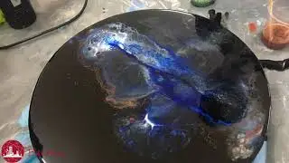 Galaxy Resin Art by Haksons