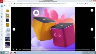 Умная колонка Яндекс Станция Миди с Алисой на YandexGPT, оранжевый, Zigbee