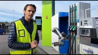 The Finnish station using a robot to fuel up cars