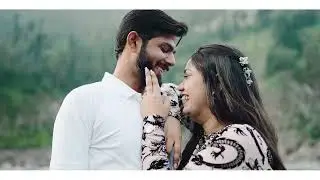 @__riddhimaaa___ & @dileep_8657 pre-wedding journey begins in the heart of Rishikesh