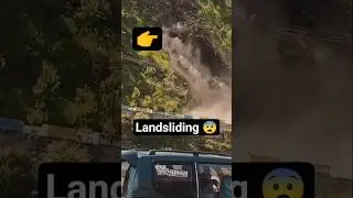 landsliding | Naran road blocked due to landsliding  #disaster #kpk #hazar #landsliding