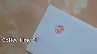 Beautiful flower drawing | How to draw a small pink flower | easy drawing  | Coffee Time CT