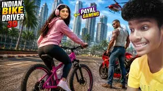 I MEET PAYAL GAMING in Indian bike driving 3D