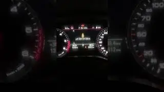 Audi air suspension fault. You can continue driving slowly.  Problem solved. Audi a6