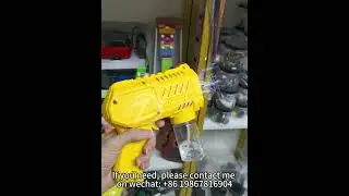 Bubble Toy Gun Mold Customization