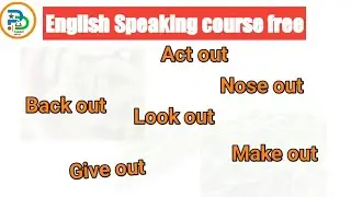English Speaking Series | phrasal verb @paramdigital