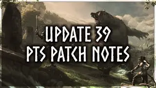 ESO Update 39 - New Base Game & Quality of Life Updates