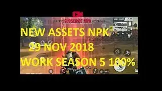 ASSETS NPK ONE HIT 29 NOV - CHEAT ROS MOBILE NEW UPDATED -  NEW SEASON 5 - ASSETS NPK 2018