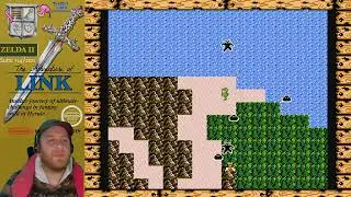 (4of5) Zelda 2: The Adventure of Link - First Playthrough - FullVOD - Leedipus Uncut