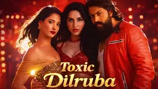 Toxic:Dilruba video song Rocking star Yash- NoraFatehi,Thamanna batiyaa, Cinema world:#toxicthemovie