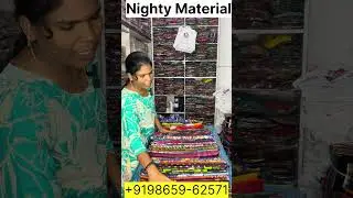 Nighty material for wholesale Erode Aviska Textiles  #nighties #wholesale  #erode #erodemarket