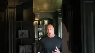 The Rock addresses the people of the United States of America.  where are you ?