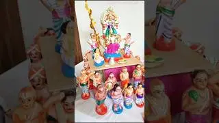Navratri golu dolls decoration at home | Garudostava #shorts2024