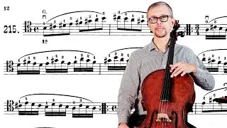 How to Make Shifts to 7th Position | Dotzauer-Klingenberg  Cello Method No. 215