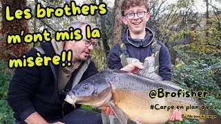 Les brothers m'ont mis la misère!!