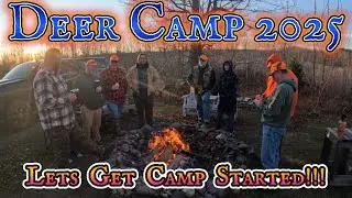 Wisconsin Deer Camp 2025... Let's Get Things Started!!!