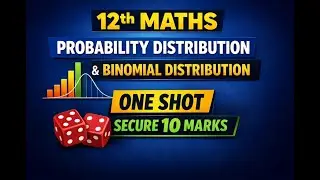 Binomial Distribution & Probability distribution | 12th maths | HSC maths | #importantquestion