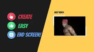How to Make a Youtube End Card Template (2019) EASY