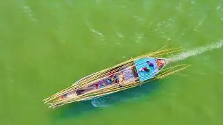 Kuakata Aerial view. Adventure Travel by drone cam.