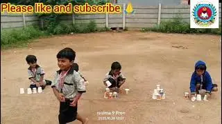 Sr kg games #viralvideo #performence #school 