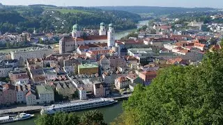Passau, Dreiflüssestadt in Bayern