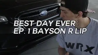 Best Day Ever: 2015 Subaru WRX Bayson R Front Lip
