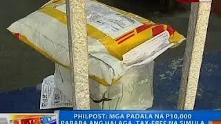 NTG: PhilPost: Mga padala na P10k pababa ang halaga, tax-free na simula ngayong Martes