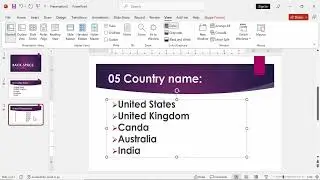 How to reduce space between bullet and text in PowerPoint 2016