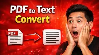PDF file to Myanmar Text Convert
