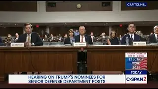 Confirmation Hearing for Senior Defense Department Nominees 11.04.2025