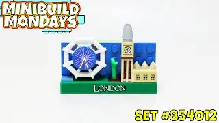 LEGO London, UK Magnet Build  🇬🇧  Set # 854012 - Minibuild Monday Episode 23