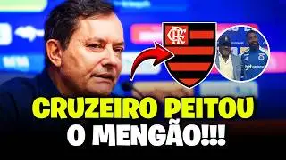 PEITOU O FLAMENGO! CRUZEIRO ENTRA NA JUSTIÇA PARA 