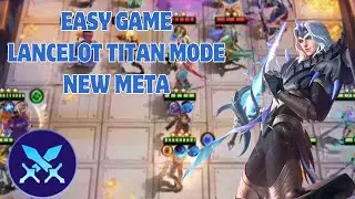 HYPER LANCELOT TITAN MODE//TIDAK BISA DI STUN// SEKALI ULTI LANGSUNG RATA