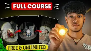 Motu Patlu Jaisa Torch Wala Dark Room Video Kaise Banaye? 🔦 | Full Editing Course