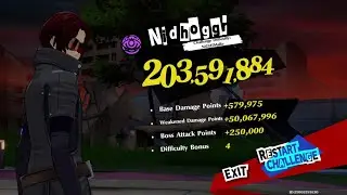 NIDHOGGR GUILD BOSS (2.7) | PERSONA 5 : THE PHANTOM X