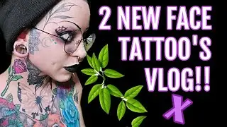 Continuing to Disappoint My Family With More Face Tattoo's Vlog // Emily Boo