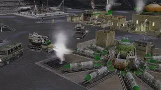 GLA Stealth vs 3 USA BOSS - Command & Conquer Generals Apocalyptic