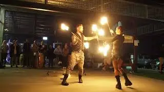 Fire Show | Hip Hops Brewers Brisbane | Flux Entertainment